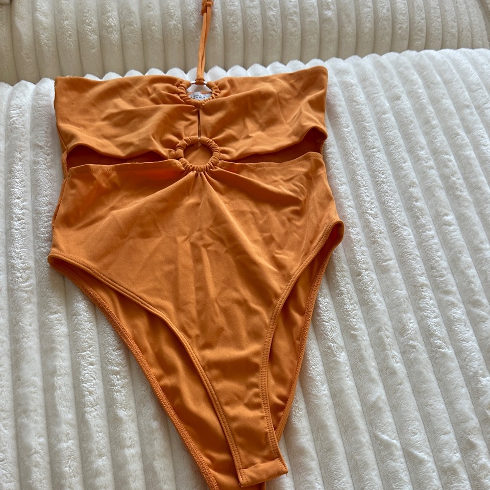 Orange One-Piece bodysuit